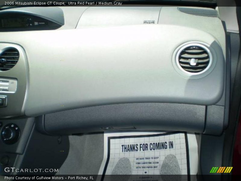 Ultra Red Pearl / Medium Gray 2006 Mitsubishi Eclipse GT Coupe