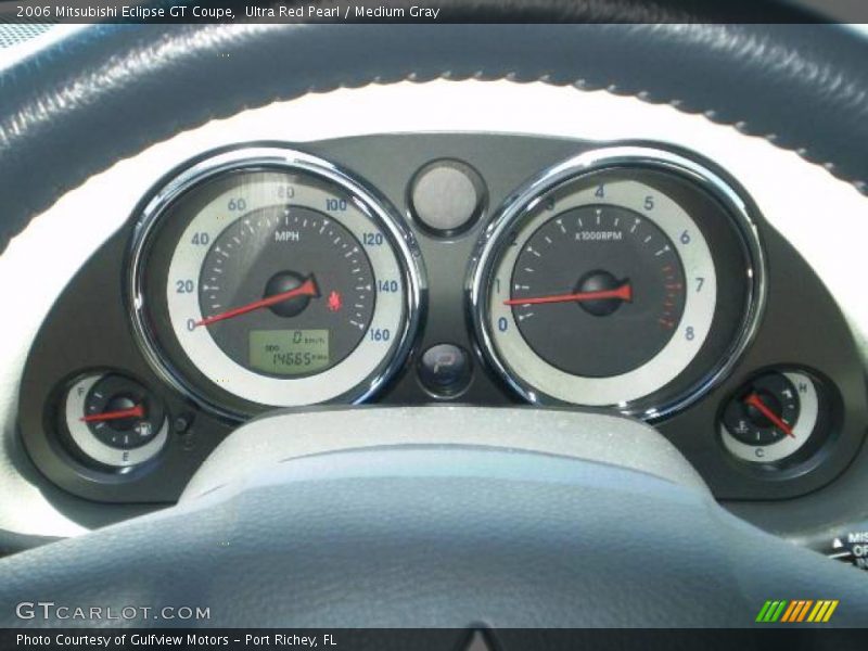 Ultra Red Pearl / Medium Gray 2006 Mitsubishi Eclipse GT Coupe