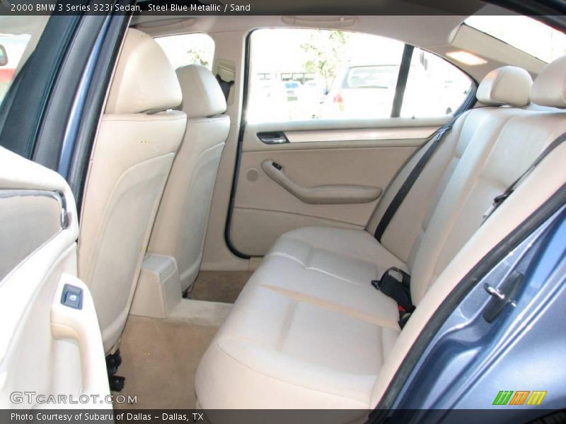 Steel Blue Metallic / Sand 2000 BMW 3 Series 323i Sedan