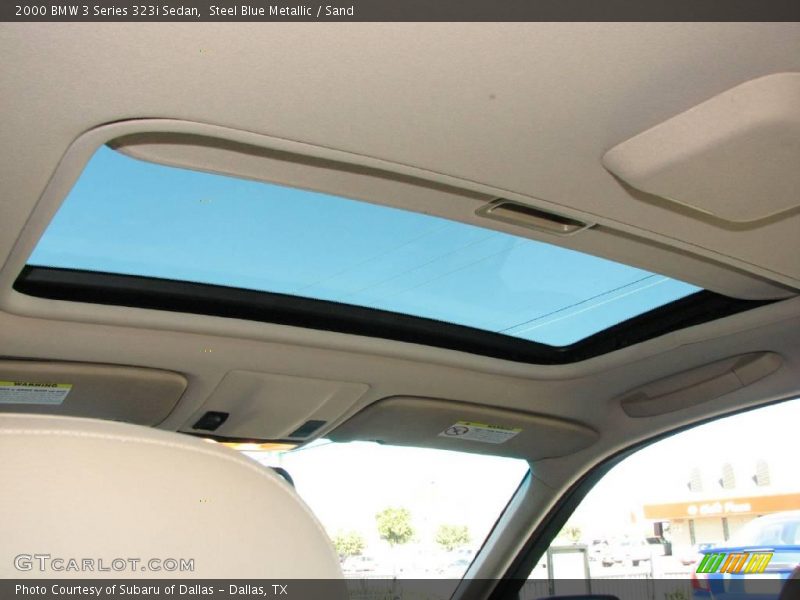 Steel Blue Metallic / Sand 2000 BMW 3 Series 323i Sedan