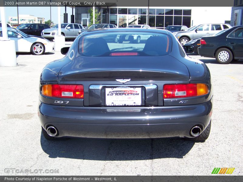 Grey / Black 2003 Aston Martin DB7 Vantage GT Coupe
