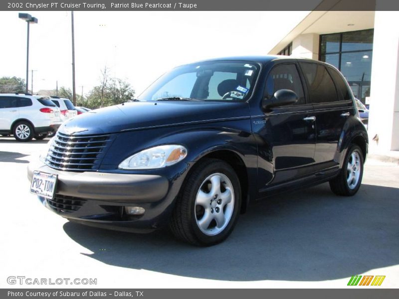 Patriot Blue Pearlcoat / Taupe 2002 Chrysler PT Cruiser Touring