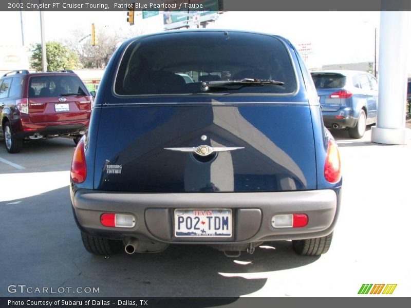 Patriot Blue Pearlcoat / Taupe 2002 Chrysler PT Cruiser Touring