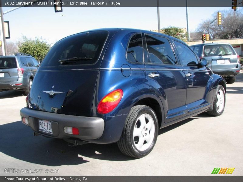 Patriot Blue Pearlcoat / Taupe 2002 Chrysler PT Cruiser Touring