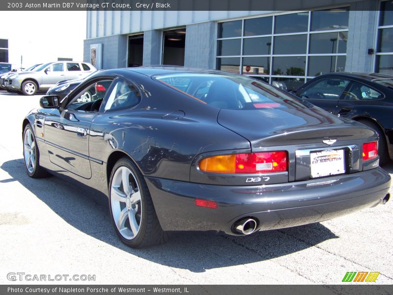 Grey / Black 2003 Aston Martin DB7 Vantage GT Coupe