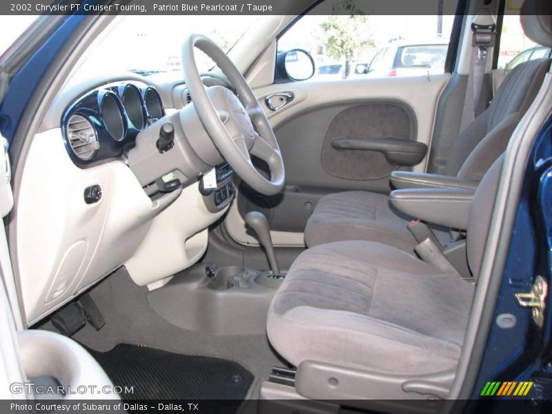 Patriot Blue Pearlcoat / Taupe 2002 Chrysler PT Cruiser Touring