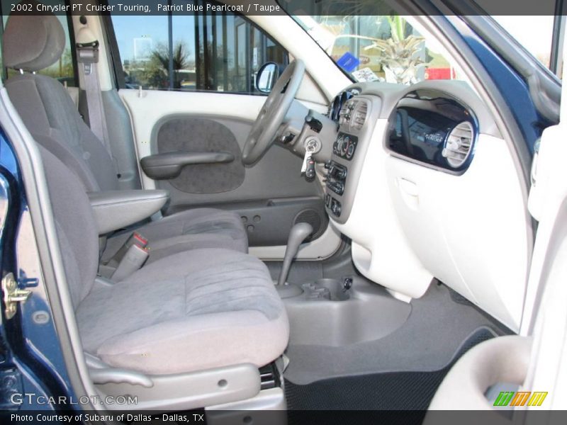 Patriot Blue Pearlcoat / Taupe 2002 Chrysler PT Cruiser Touring