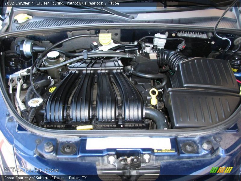 Patriot Blue Pearlcoat / Taupe 2002 Chrysler PT Cruiser Touring