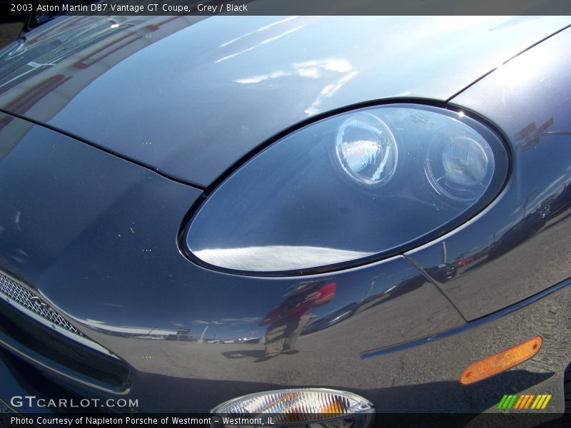 Grey / Black 2003 Aston Martin DB7 Vantage GT Coupe