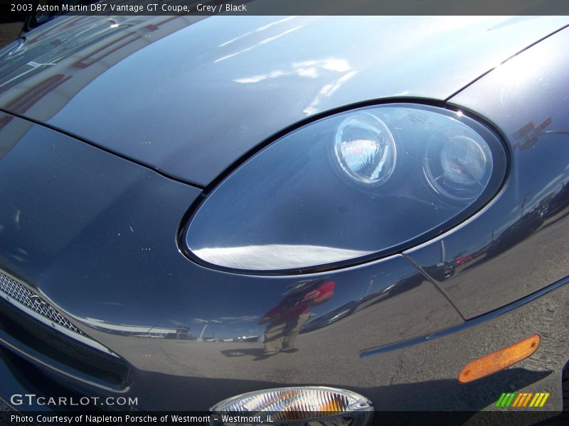 Grey / Black 2003 Aston Martin DB7 Vantage GT Coupe