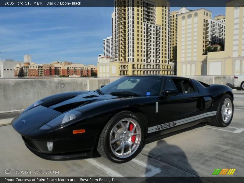 Mark II Black / Ebony Black 2005 Ford GT