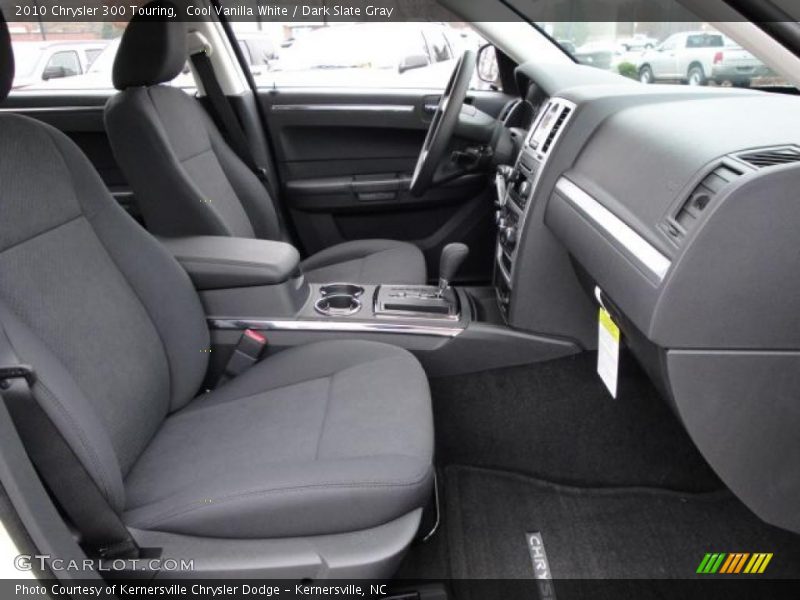 Cool Vanilla White / Dark Slate Gray 2010 Chrysler 300 Touring