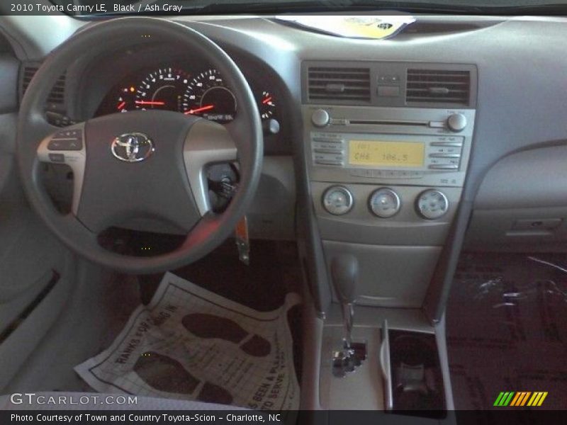 Black / Ash Gray 2010 Toyota Camry LE