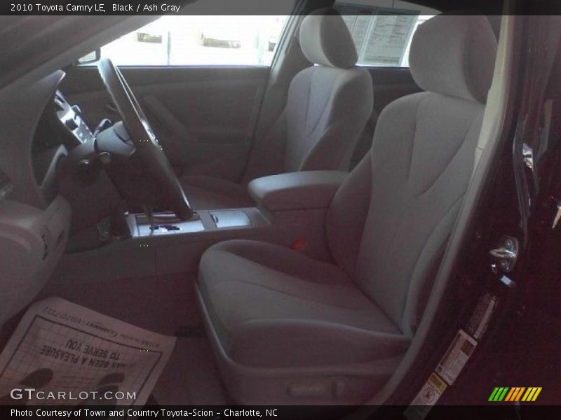 Black / Ash Gray 2010 Toyota Camry LE