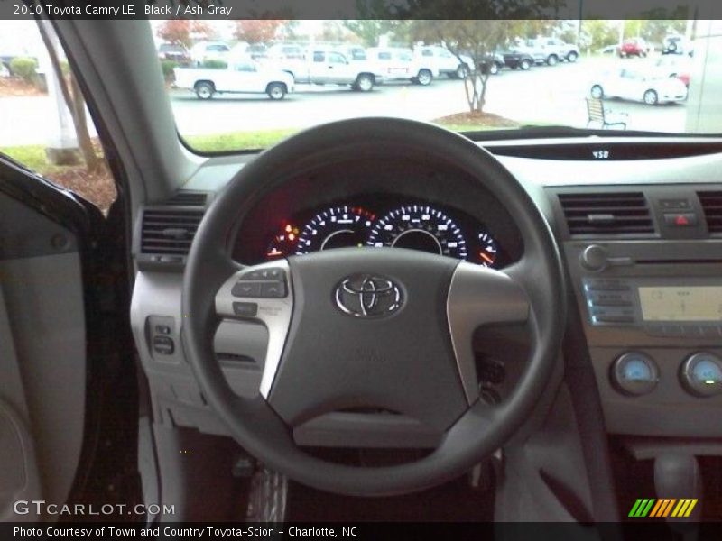 Black / Ash Gray 2010 Toyota Camry LE
