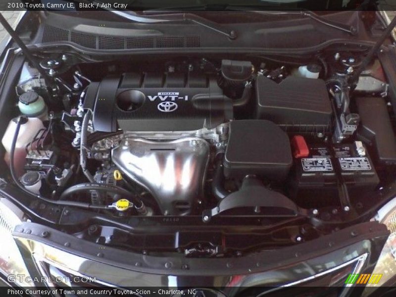 Black / Ash Gray 2010 Toyota Camry LE