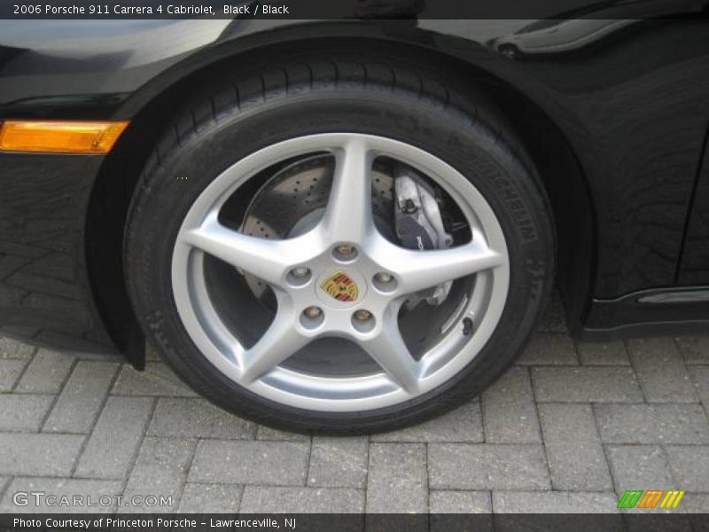 Black / Black 2006 Porsche 911 Carrera 4 Cabriolet