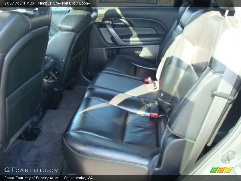Nimbus Gray Metallic / Ebony 2007 Acura MDX