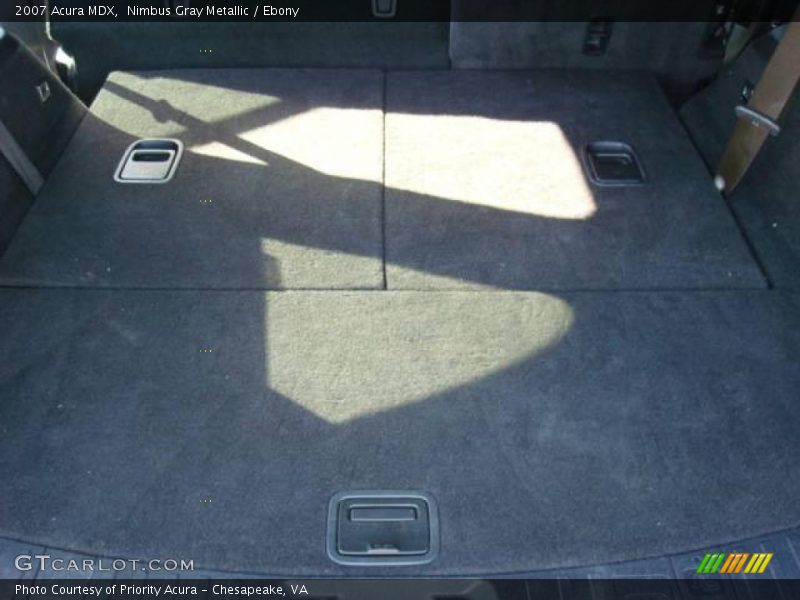 Nimbus Gray Metallic / Ebony 2007 Acura MDX