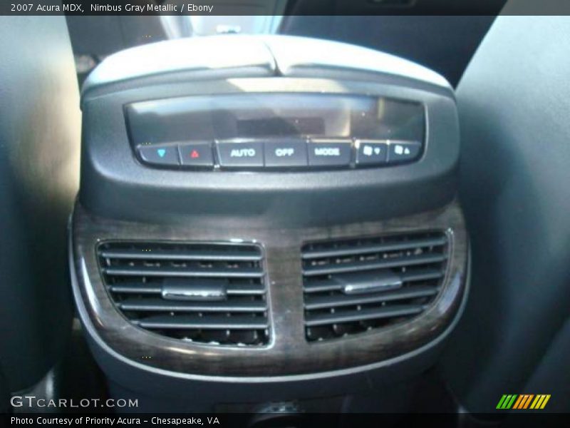 Nimbus Gray Metallic / Ebony 2007 Acura MDX