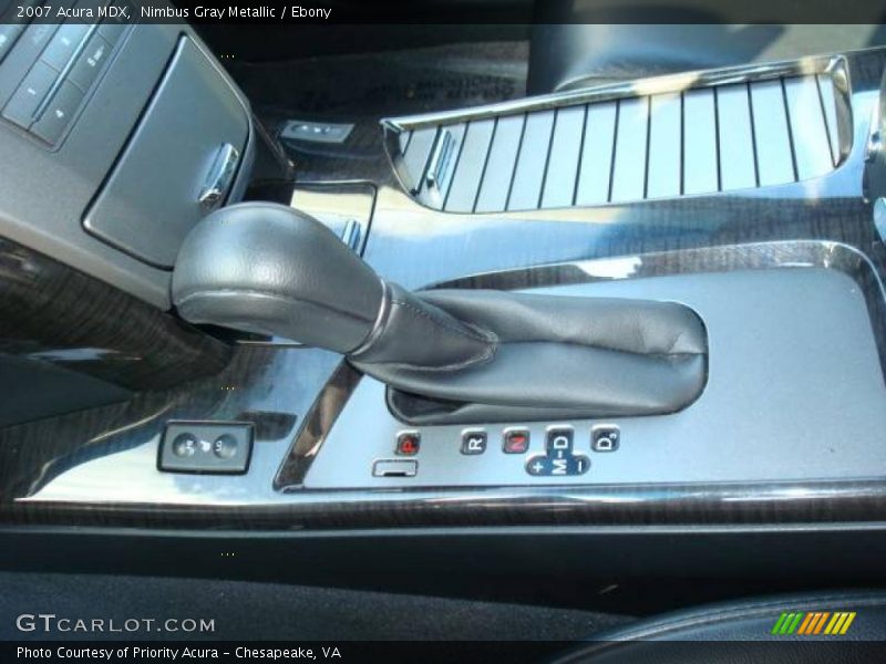 Nimbus Gray Metallic / Ebony 2007 Acura MDX