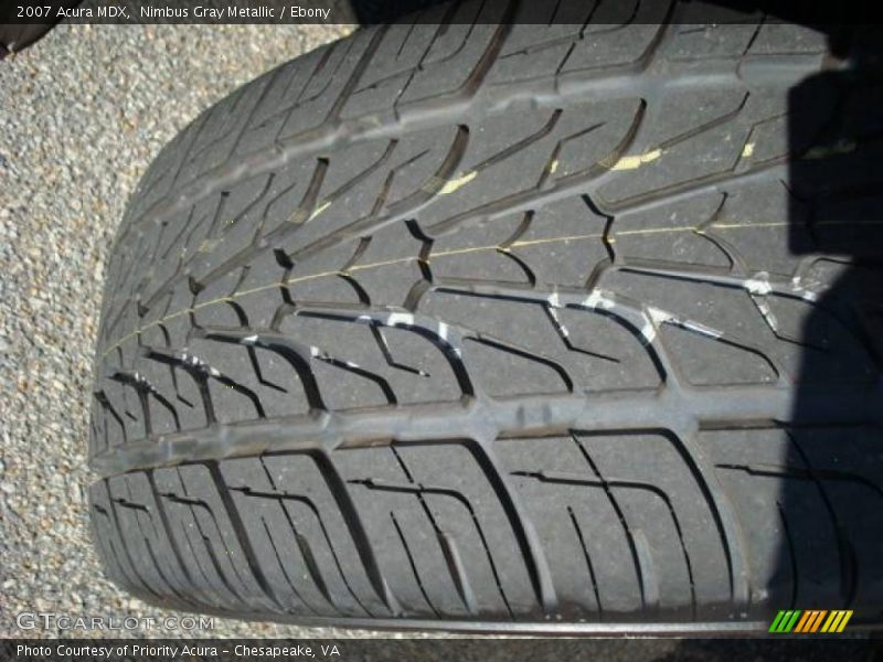Nimbus Gray Metallic / Ebony 2007 Acura MDX