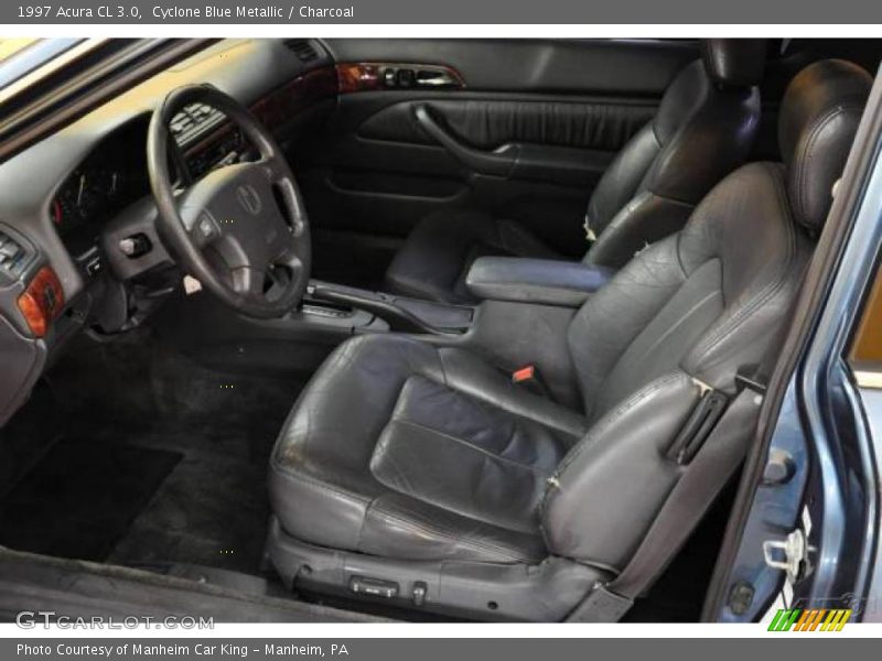 Cyclone Blue Metallic / Charcoal 1997 Acura CL 3.0
