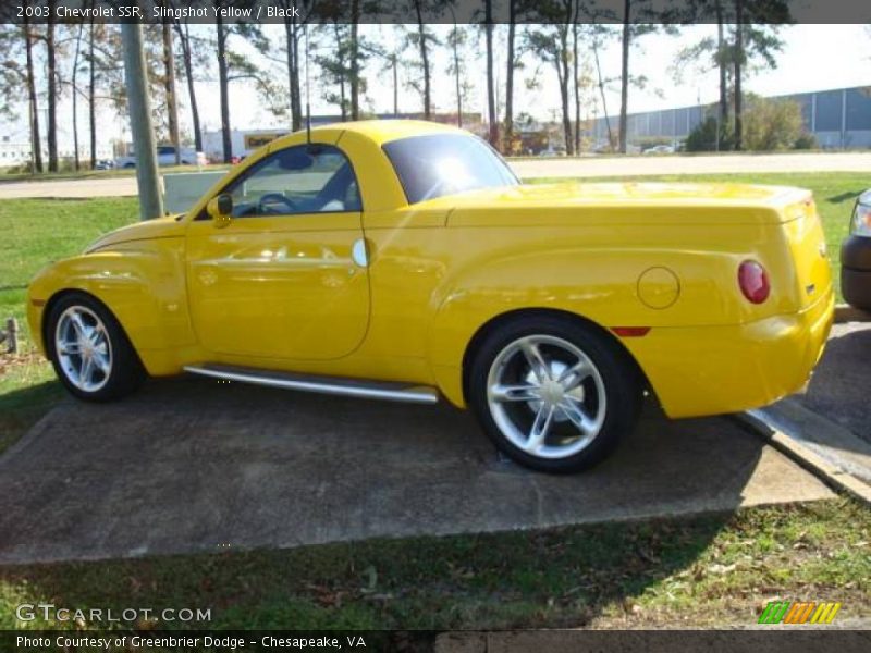 Slingshot Yellow / Black 2003 Chevrolet SSR