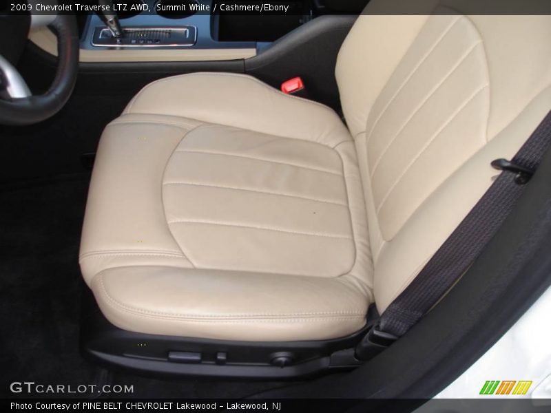 Summit White / Cashmere/Ebony 2009 Chevrolet Traverse LTZ AWD