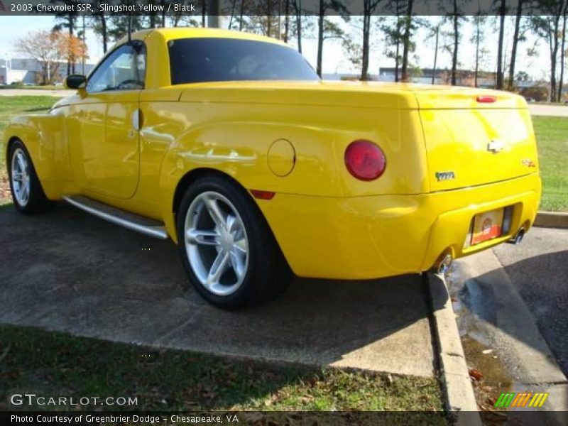 Slingshot Yellow / Black 2003 Chevrolet SSR
