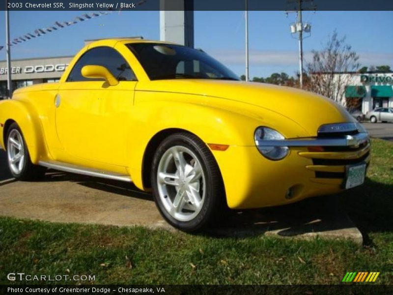 Slingshot Yellow / Black 2003 Chevrolet SSR
