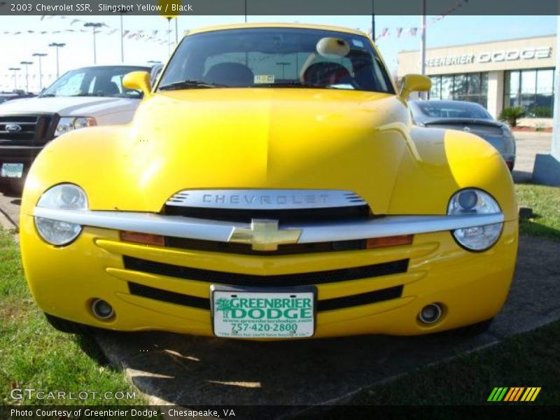 Slingshot Yellow / Black 2003 Chevrolet SSR