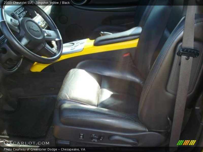 Slingshot Yellow / Black 2003 Chevrolet SSR