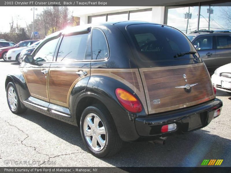 Black / Taupe/Pearl Beige 2003 Chrysler PT Cruiser Limited