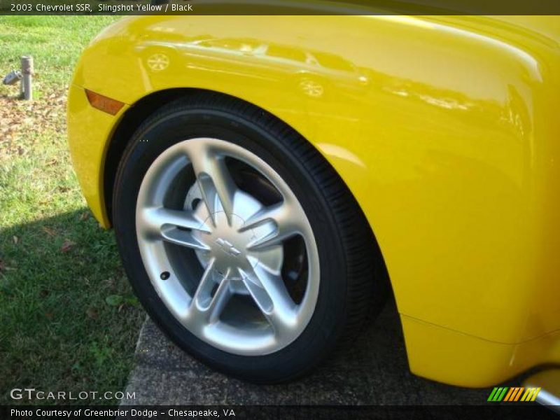 Slingshot Yellow / Black 2003 Chevrolet SSR