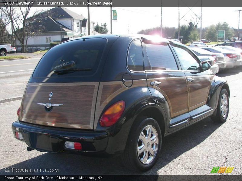 Black / Taupe/Pearl Beige 2003 Chrysler PT Cruiser Limited