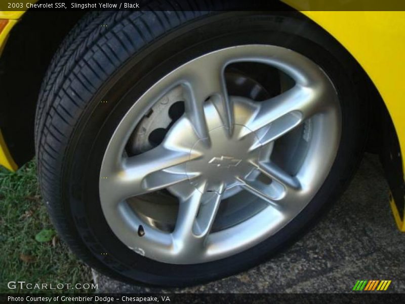 Slingshot Yellow / Black 2003 Chevrolet SSR