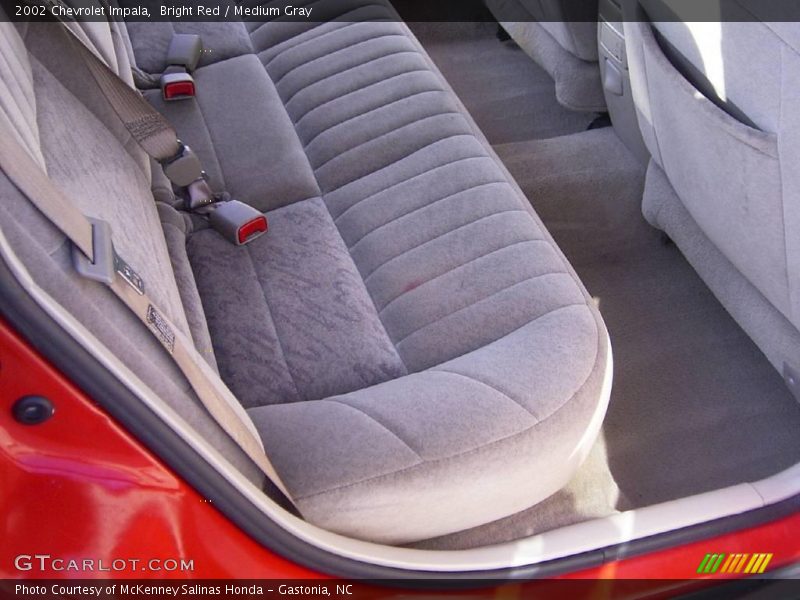 Bright Red / Medium Gray 2002 Chevrolet Impala