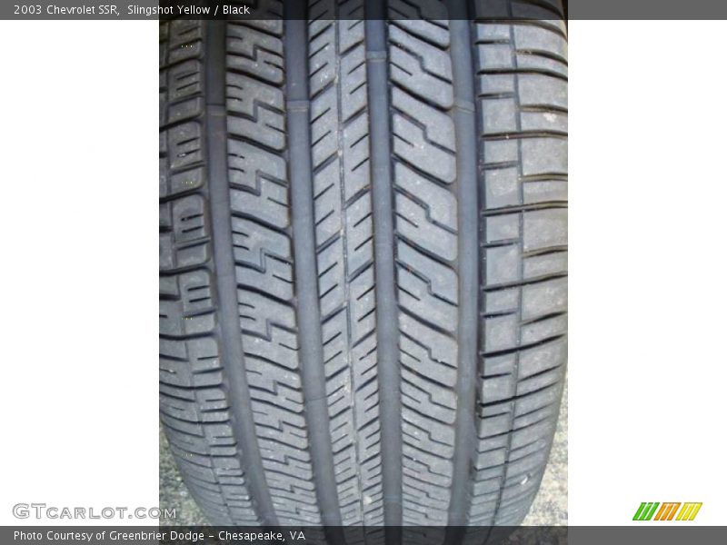 Slingshot Yellow / Black 2003 Chevrolet SSR
