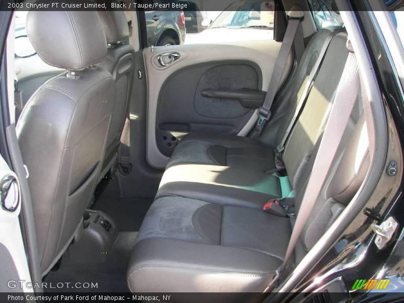 Black / Taupe/Pearl Beige 2003 Chrysler PT Cruiser Limited