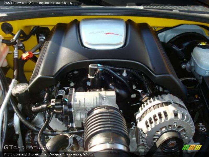 Slingshot Yellow / Black 2003 Chevrolet SSR