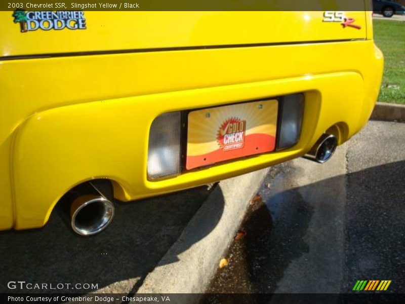 Slingshot Yellow / Black 2003 Chevrolet SSR