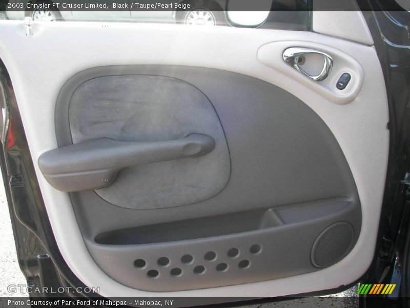 Black / Taupe/Pearl Beige 2003 Chrysler PT Cruiser Limited
