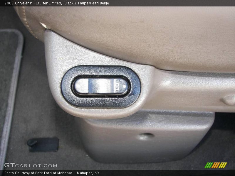 Black / Taupe/Pearl Beige 2003 Chrysler PT Cruiser Limited