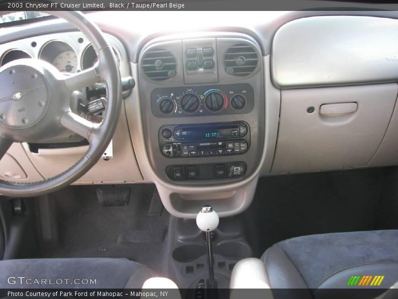 Black / Taupe/Pearl Beige 2003 Chrysler PT Cruiser Limited