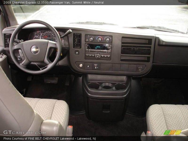 Summit White / Neutral 2009 Chevrolet Express LS 3500 Passenger Van