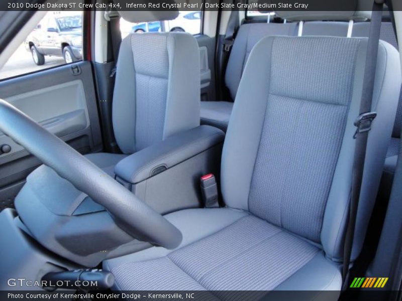 Inferno Red Crystal Pearl / Dark Slate Gray/Medium Slate Gray 2010 Dodge Dakota ST Crew Cab 4x4