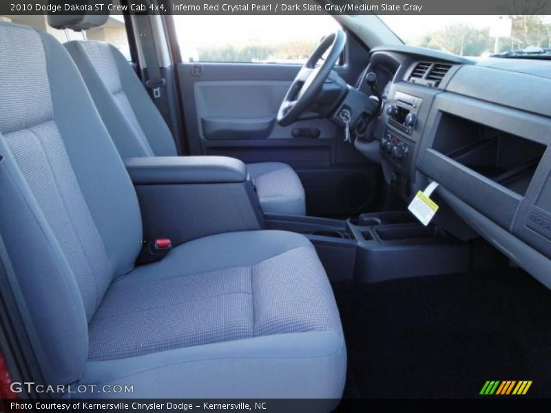 Inferno Red Crystal Pearl / Dark Slate Gray/Medium Slate Gray 2010 Dodge Dakota ST Crew Cab 4x4