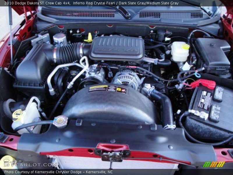 Inferno Red Crystal Pearl / Dark Slate Gray/Medium Slate Gray 2010 Dodge Dakota ST Crew Cab 4x4