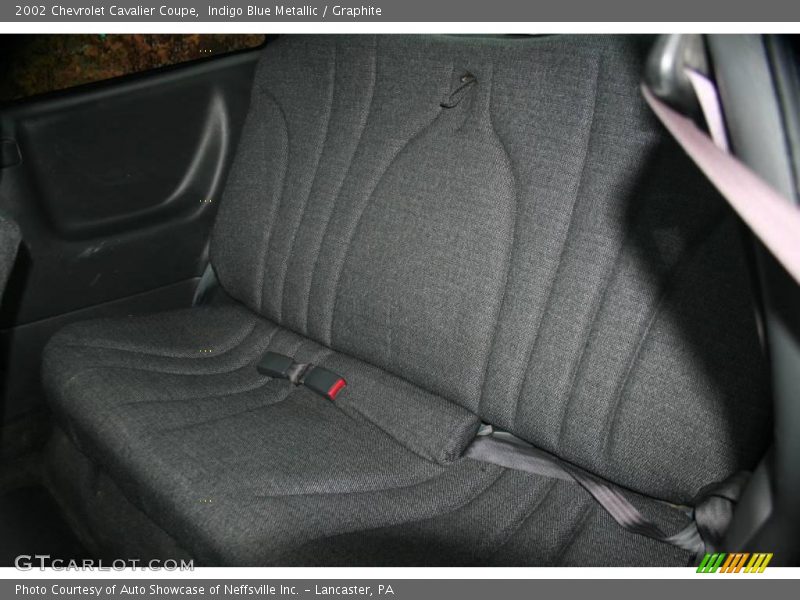 Indigo Blue Metallic / Graphite 2002 Chevrolet Cavalier Coupe